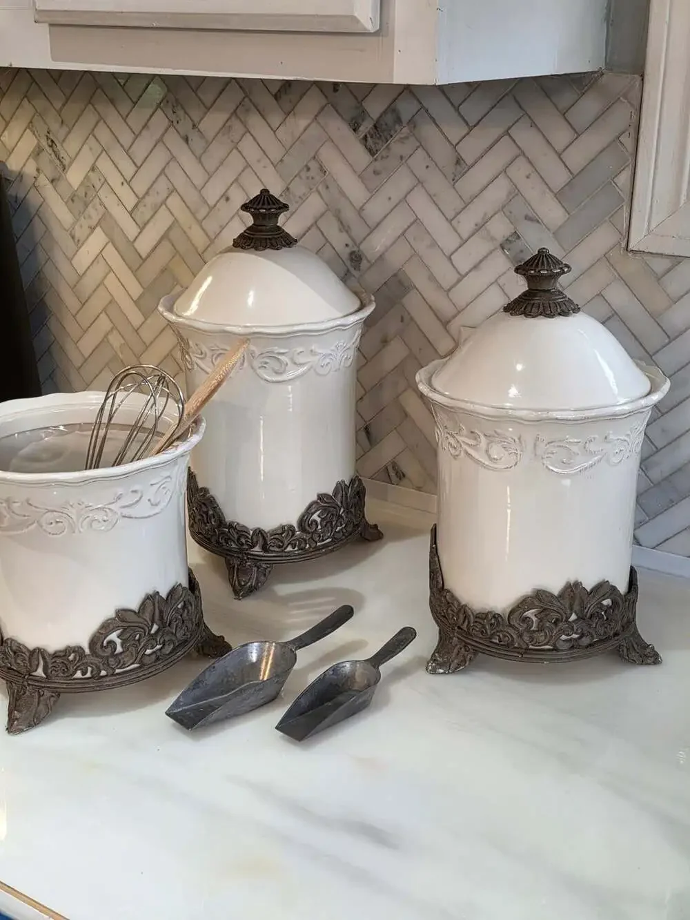 Chris Madden Corvella Canister Set